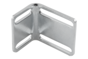 Angle brackets for ball catch