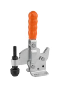 Toggle clamps vertical cam with flat foot