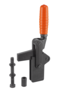 Toggle clamps vertical heavy-duty with full holding arm