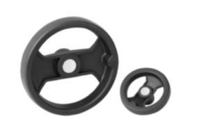 Handwheels 2-spoke plastic - inch