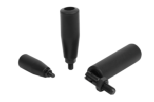 Cylindrical grips fold-down
